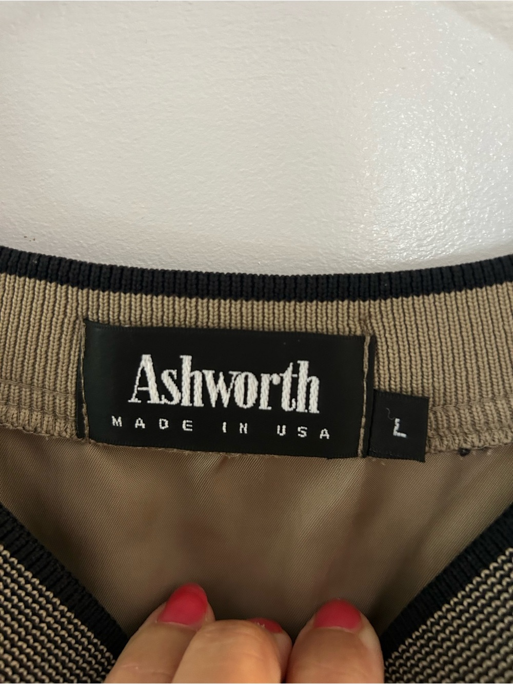 Ashworth Hockeytown Pullover — Size Large - Picture 3 of 8